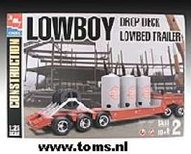 Lowboy Trailer  - 1:24 - AMT - s31184 - amts31184 | Toms Modelautos