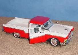 Ford  - 1957 red/white - 1:18 - Yatming - yat92208r | Toms Modelautos