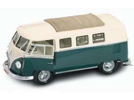 Volkswagen  - 1962 dark green - 1:18 - Lucky Diecast - 92327gn - ldc92327gn | Toms Modelautos