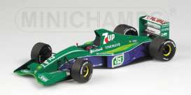 Jordan  - 1991 green - 1:18 - Minichamps - 100910032 - mc100910032 | Toms Modelautos