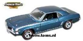 Chevrolet  - 1969 metallic blue - 1:18 - ERTL - ertl33378 | Toms Modelautos