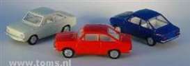 Daf  - 1972 orange/blue/cream - 1:43 - Lion Toys - liorep13 | Toms Modelautos