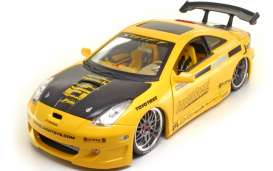 Toyota  - Celica 2002 yellow - 1:18 - Jada Toys - 63184y - jada63184y | Toms Modelautos
