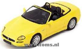 Maserati  - 2002 yellow - 1:43 - IXO Models - moc029 - ixmoc029 | Toms Modelautos