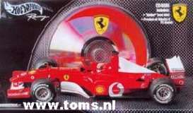 Ferrari  - 2003 Red - 1:24 - Hotwheels - mvB1015 - hwmvB1015 | Toms Modelautos