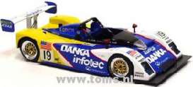 Riley &amp; Scott  - 1996 blue/yellow/white - 1:43 - Spark - 00126 - spa00126 | Toms Modelautos
