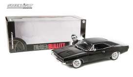 Dodge  - 1968 black - 1:18 - GreenLight - 12839 - gl12839 | Toms Modelautos