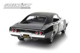 Dodge  - 1968 black - 1:18 - GreenLight - 12839 - gl12839 | Toms Modelautos