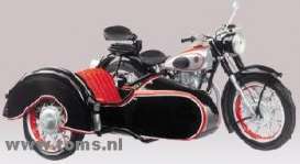 Horex  - 1953 black/red - 1:10 - Schuco - 6585 - schuco6585 | Toms Modelautos