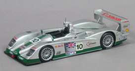 Audi  - 2003 silver - 1:43 - IXO Models - lmm051 - ixlmm051 | Toms Modelautos