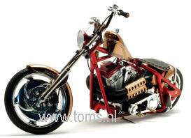 West Coast Choppers  - 2004 red - 1:10 - Muscle Machines - musm71170Fr | Toms Modelautos