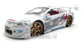 Honda  - 2003 white - 1:24 - Muscle Machines - musm73111Bw | Toms Modelautos