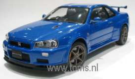 Nissan  - 2000 blue - 1:24 - Ebbro - ebb24016 | Toms Modelautos