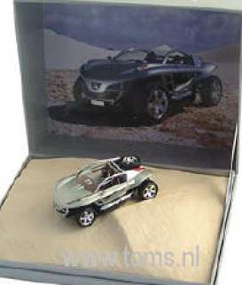Peugeot  - 2003 silver - 1:43 - Norev - 72706 - nor72706 | Toms Modelautos