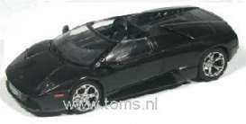 Lamborghini  - metallic black - 1:43 - AutoArt - 54552 - autoart54552 | Toms Modelautos