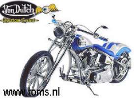 Von Dutch  - blue - 1:18 - Jada Toys - 90093b - jada90093b | Toms Modelautos
