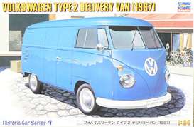 Volkswagen  - T2 Delivery Van 1967  - 1:24 - Hasegawa - 21209 - has21209 | Toms Modelautos