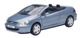 Peugeot - 307cc 2003 light blue - 1:24 - Motor Max - 73286b - mmax73286b | Tom's Modelauto's Peugeot - 307cc 2003 light blue - 1:24 - Motor Max - 73286b - mmax73286b | Tom's Modelauto's