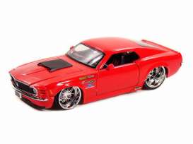 Ford  - 1970 red - 1:24 - Jada Toys - 90022r - jada90022r | Toms Modelautos