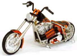 West Coast Choppers  - 2005 liquid bronze - 1:18 - Muscle Machines - mus71121A5br | Toms Modelautos