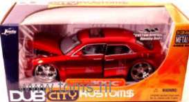 Chrysler  - 2005 metallic red - 1:24 - Jada Toys - 90372r - jada90372r | Toms Modelautos