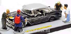 Chevrolet  - 1956 black - 1:24 - Jada Toys - 90026bk - jada90026bk | Toms Modelautos