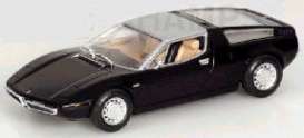 Maserati  - 1972 black - 1:43 - Minichamps - 400123400 - mc400123400 | Toms Modelautos