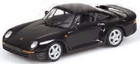 Porsche  - 1987 black - 1:43 - Minichamps - 400062522 - mc400062522 | Toms Modelautos