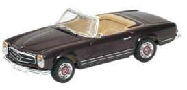 Mercedes Benz  - 1965 dark red - 1:43 - Minichamps - 430032236 - mc430032236 | Toms Modelautos