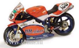 Ducati  - 2002 orange - 1:24 - IXO Models - rab049 - ixrab049 | Toms Modelautos