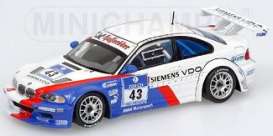 BMW  - 2004 white/blue - 1:43 - Minichamps - 400042343 - mc400042343 | Toms Modelautos