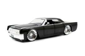 Lincoln  - 1963 black - 1:24 - Jada Toys - 90607bk - jada90607bk | Toms Modelautos