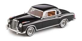 Mercedes Benz  - 220 SE Coupe 1959 black - 1:43 - Vitesse SunStar - 28663 - vss28663 | Toms Modelautos