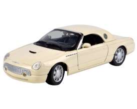 Ford - Thunderbird 2002 red - 1:24 - Motor Max - 73239r - mmax73239r | Tom's Modelauto's Ford - Thunderbird 2002 red - 1:24 - Motor Max - 73239r - mmax73239r | Tom's Modelauto's