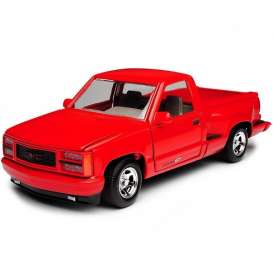 GMC  - 1992 red - 1:24 - Motor Max - 73204r - mmax73204r | Toms Modelautos