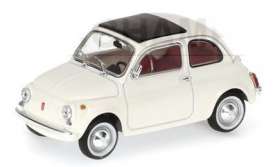 Fiat  - 1965 white - 1:43 - Minichamps - 400121600 - mc400121600 | Toms Modelautos