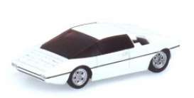 Lamborghini  - 1974 white - 1:43 - Minichamps - 400103670 - mc400103670 | Toms Modelautos