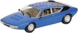 Lamborghini  - 1974 blue - 1:43 - Minichamps - 400103322 - mc400103322 | Toms Modelautos