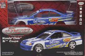 Honda  - blue - 1:24 - Testors - tess8701 | Toms Modelautos