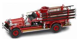 Seagrave  - 1927 red - 1:24 - Yatming - yat20128r | Toms Modelautos