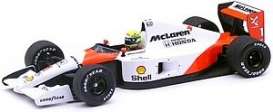 McLaren  - 1991 white/red - 1:43 - Minichamps - 540914391 - mc540914391 | Toms Modelautos