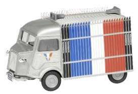 Citroen  - 1962 silver - 1:43 - Eligor - eli01026 | Toms Modelautos