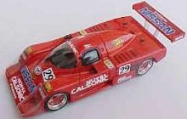 Nissan  - 1987 red - 1:43 - Top Model - toplm031 | Toms Modelautos