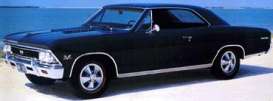 Chevrolet  - 1966 black - 1:18 - ERTL - ertl39311 | Toms Modelautos