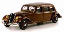 Citroen  - 1934 brown - 1:43 - Norev - 152026 - nor152026 | Toms Modelautos