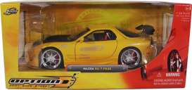 Mazda  - yellow - 1:24 - Jada Toys - 53375y - jada53375y | Toms Modelautos