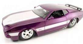 Ford  - 1973 purple - 1:24 - Jada Toys - 90744p - jada90744p | Toms Modelautos