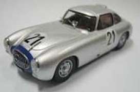 Mercedes Benz  - 300SL #21 1952 silver - 1:43 - IXO Models - lm1952 - ixlm1952 | Toms Modelautos