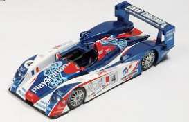 Audi  - 2005 blue/white/red - 1:43 - Spark - S0673 - spaS0673 | Toms Modelautos