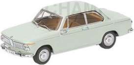 BMW  - 1966 florida green - 1:43 - Minichamps - 430022110 - mc430022110 | Toms Modelautos